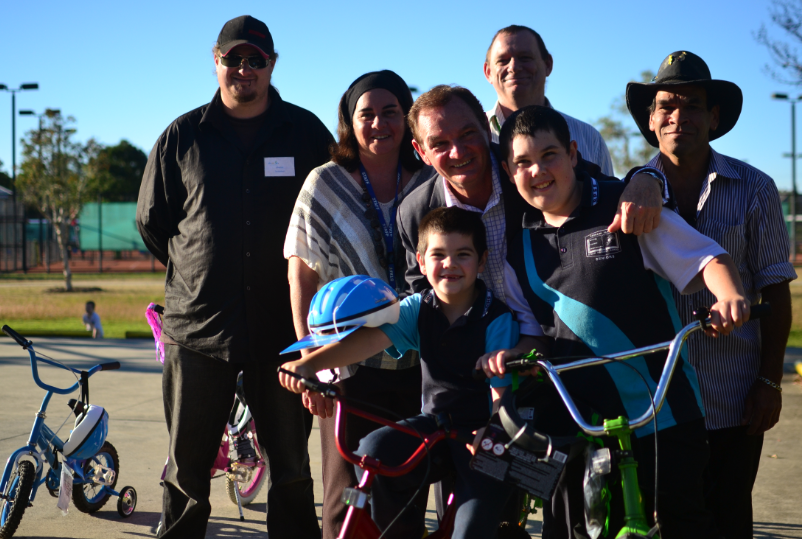 Two Wheels Program Presents Bikes